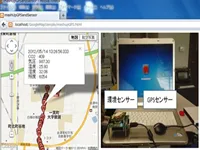 GPSとCO2データを地図上に表示する
