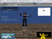 KinectとUnityによるアバター操作
