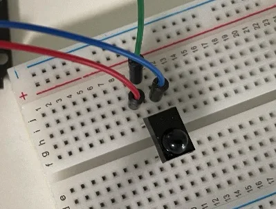赤外線受信モジュールの動作確認