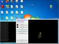 指の動きに合わせたカーソル操作